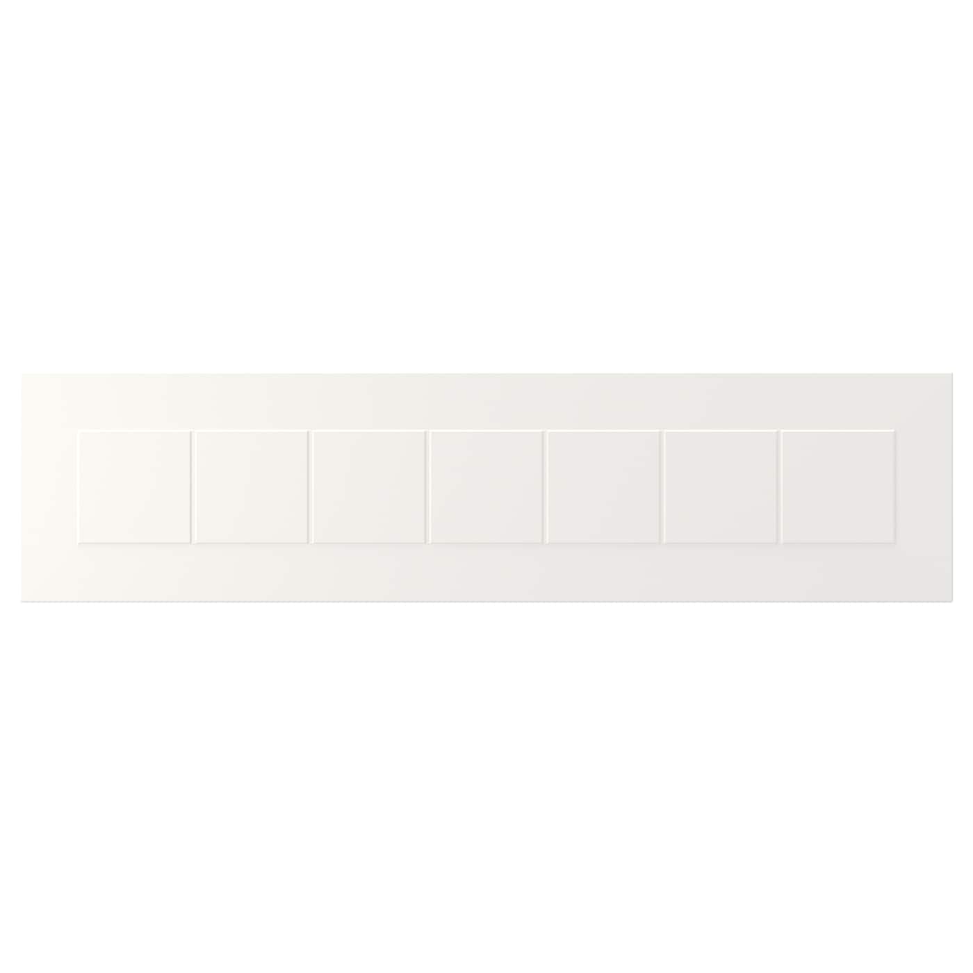 Фасад ящика - IKEA STENSUND, 20х80 см, белый, СТЕНСУНД ИКЕА