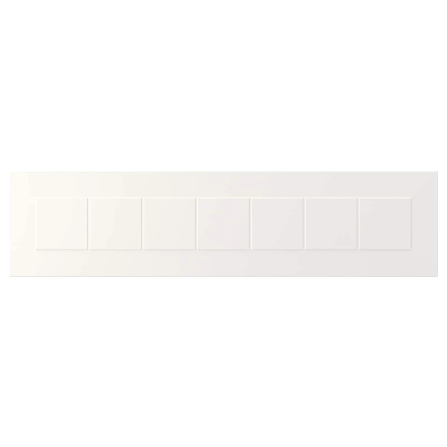 Фасад ящика - IKEA STENSUND, 20х80 см, белый, СТЕНСУНД ИКЕА (изображение №1)
