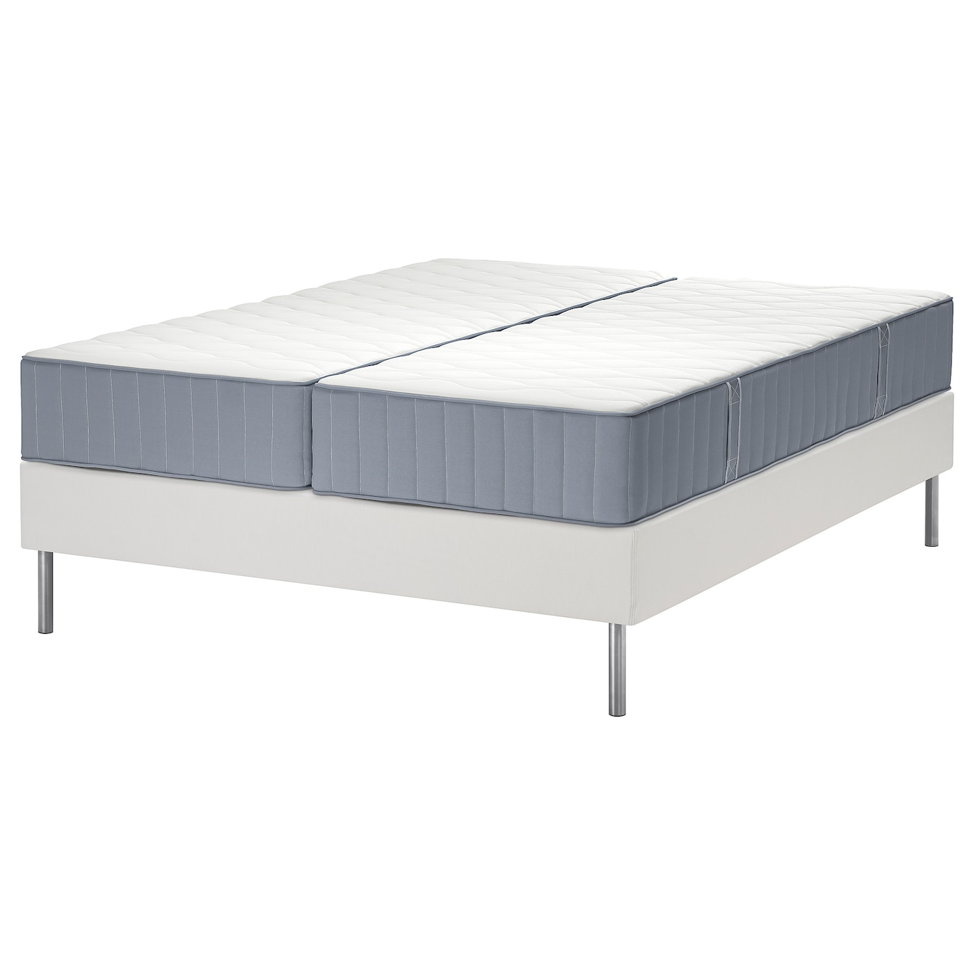 Кровать - LYNGÖR / LYNGОR IKEA/ ЛЮНГЕРЬ ИКЕА,  180х200 см, белый