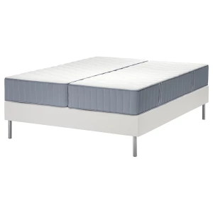 Кровать - LYNGÖR / LYNGОR IKEA/ ЛЮНГЕРЬ ИКЕА, 180х200 см, белый