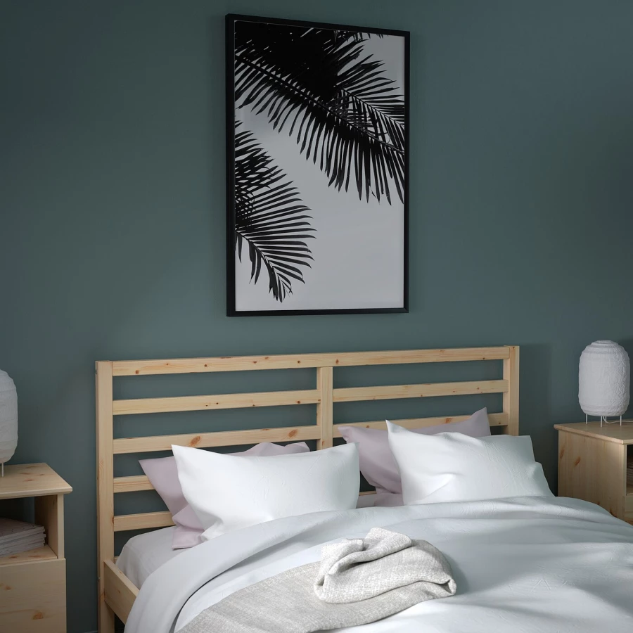 Постер - IKEA BILD, 61х91 см, «Линейные пальмовые листья», БИЛЬД ИКЕА (изображение №2)