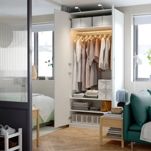 Второе фото. PAX / LINNABERG Гардеробная комбинация ИКЕА