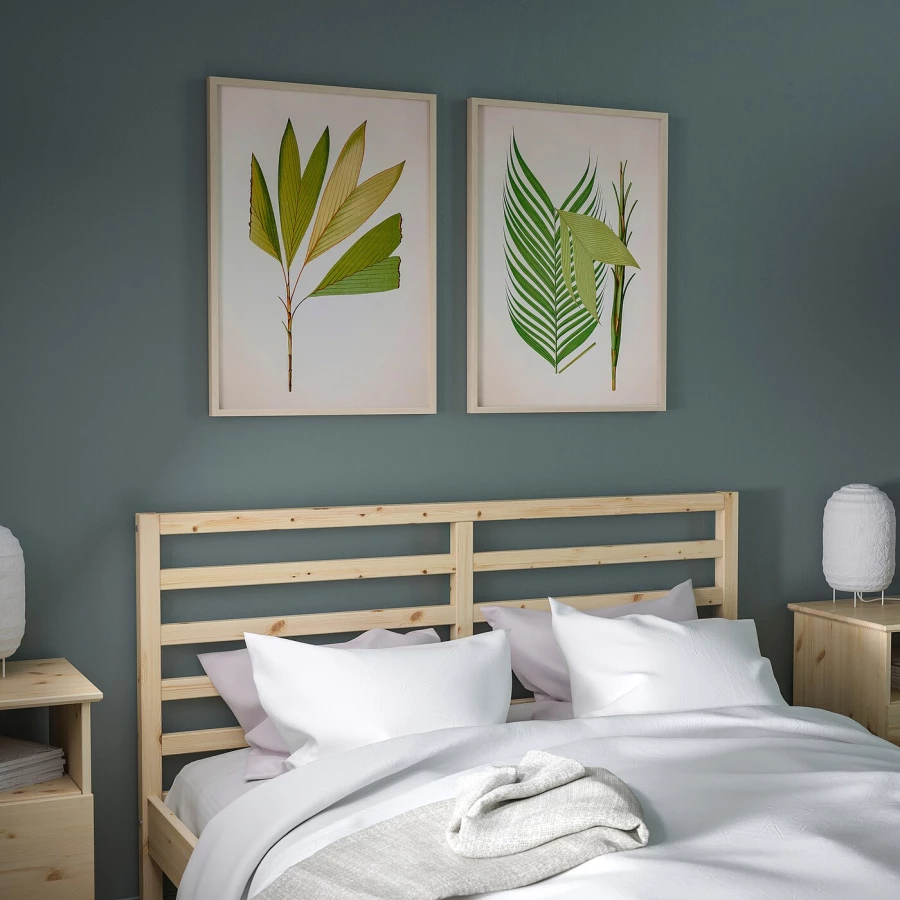 Постер, 2 шт. - IKEA BILD, 50х70 см, «Зеленая деталь», БИЛЬД ИКЕА (изображение №3)