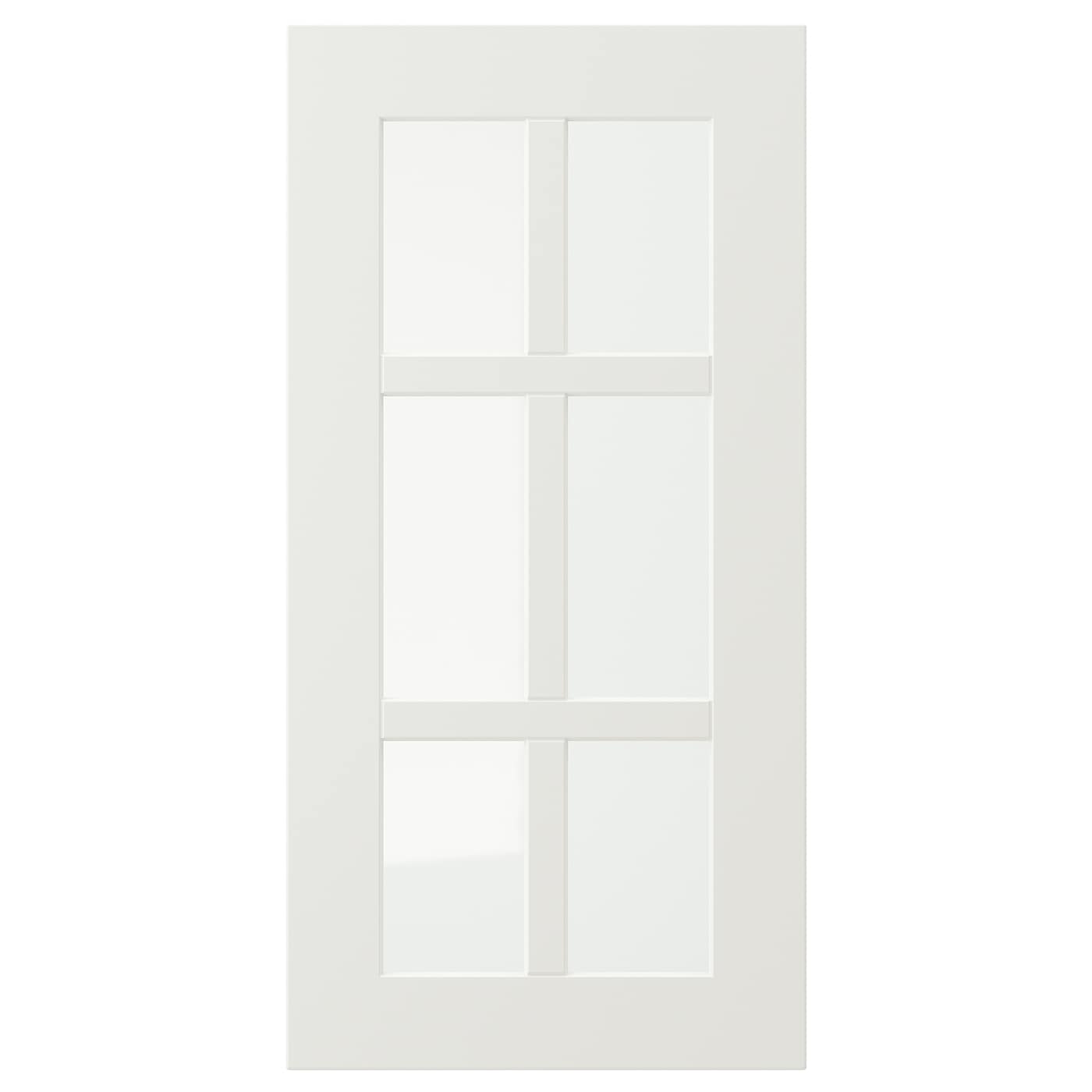 Дверца со стеклом - IKEA STENSUND, 60х30 см, белый, СТЕНСУНД ИКЕА