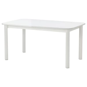 Раздвижной обеденный стол - IKEA STRANDTORP, 150/260х95х75 см, СТРАНДТОРП ИКЕА, белый