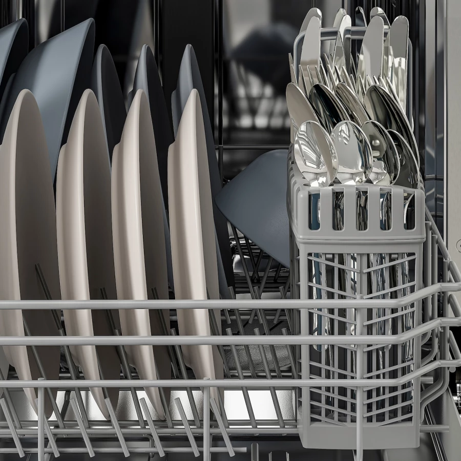 Встроенная посудомоечная машина - LAGAN IKEA/ ЛАГАН ИКЕА,  83,5х45 см, белый (изображение №6)