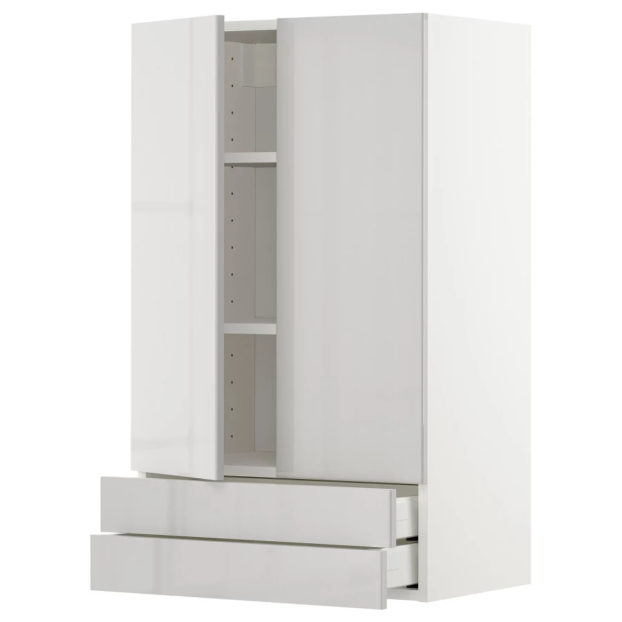Шкаф  - METOD / MAXIMERA IKEA/  МЕТОД/МАКСИМЕРА ИКЕА, 100х60 см, белый (изображение №1)