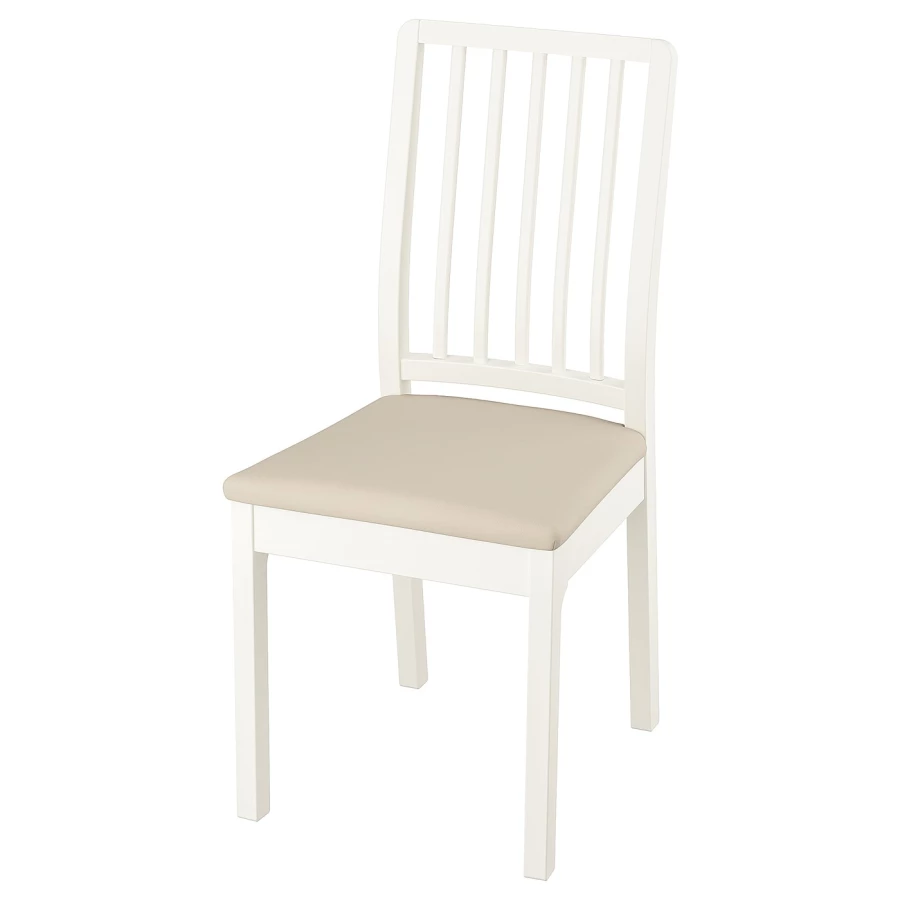 Чехол для стула - EKEDALEN IKEA/ ЭКЕДАЛЕН ИКЕА,  бежевый (изображение №1)