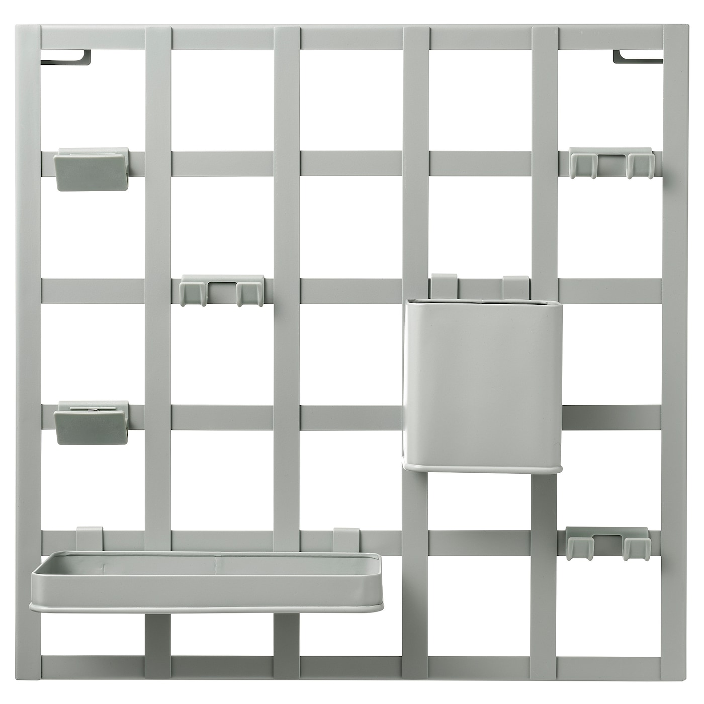Комбинация перфорированных панелей - SNICKRA IKEA/СНИКРА ИКЕА, 38х38 см, серый
