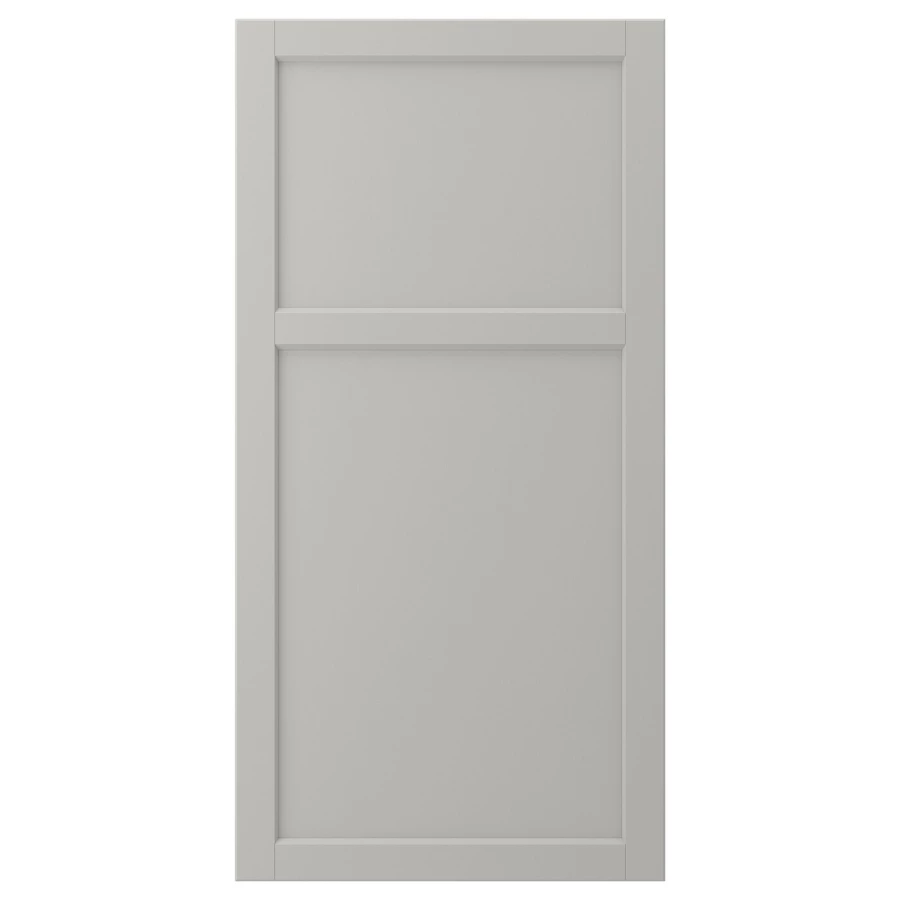 Дверца - IKEA LERHYTTAN, 120х60 см, светло-серый, ЛЕРХЮТТАН ИКЕА (изображение №1)