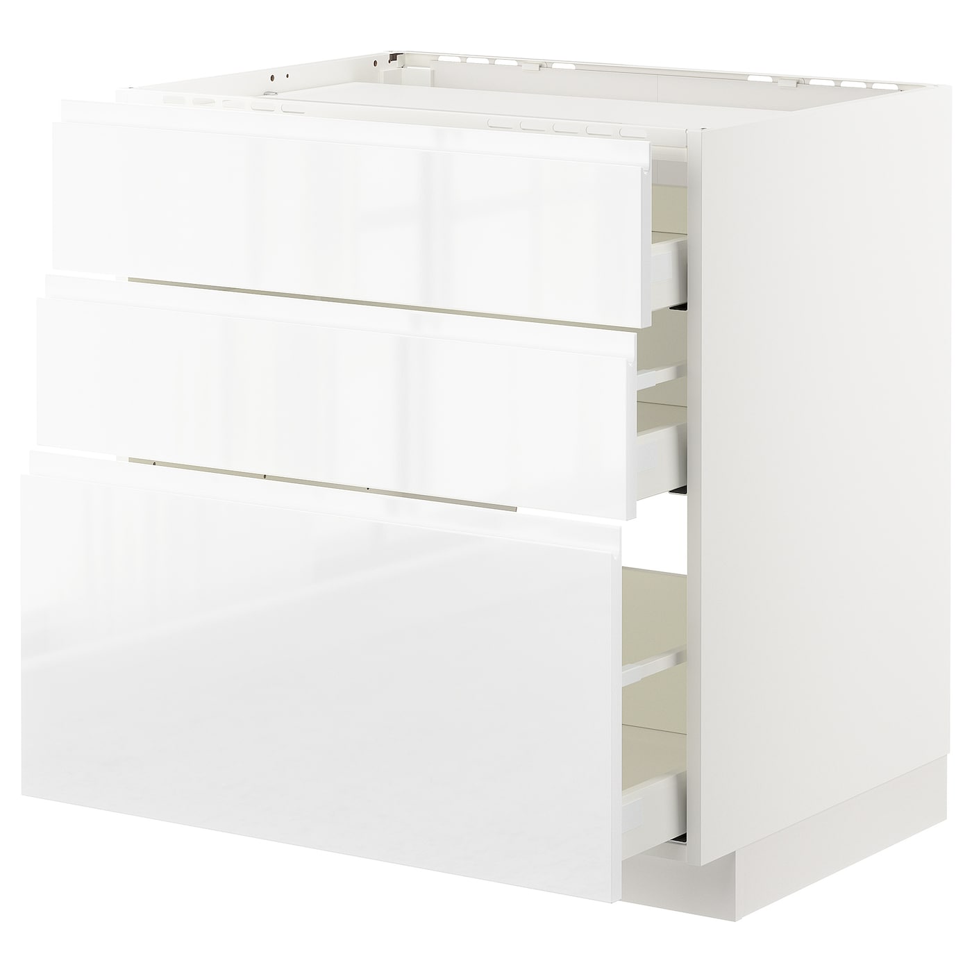 Напольный шкаф  - IKEA METOD MAXIMERA, 88x62,1x80см, белый, МЕТОД МАКСИМЕРА ИКЕА