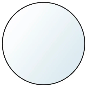 Зеркало настенное - IKEA LINDBYN/ЛИНДБЮН ИКЕА, 80 см, черный