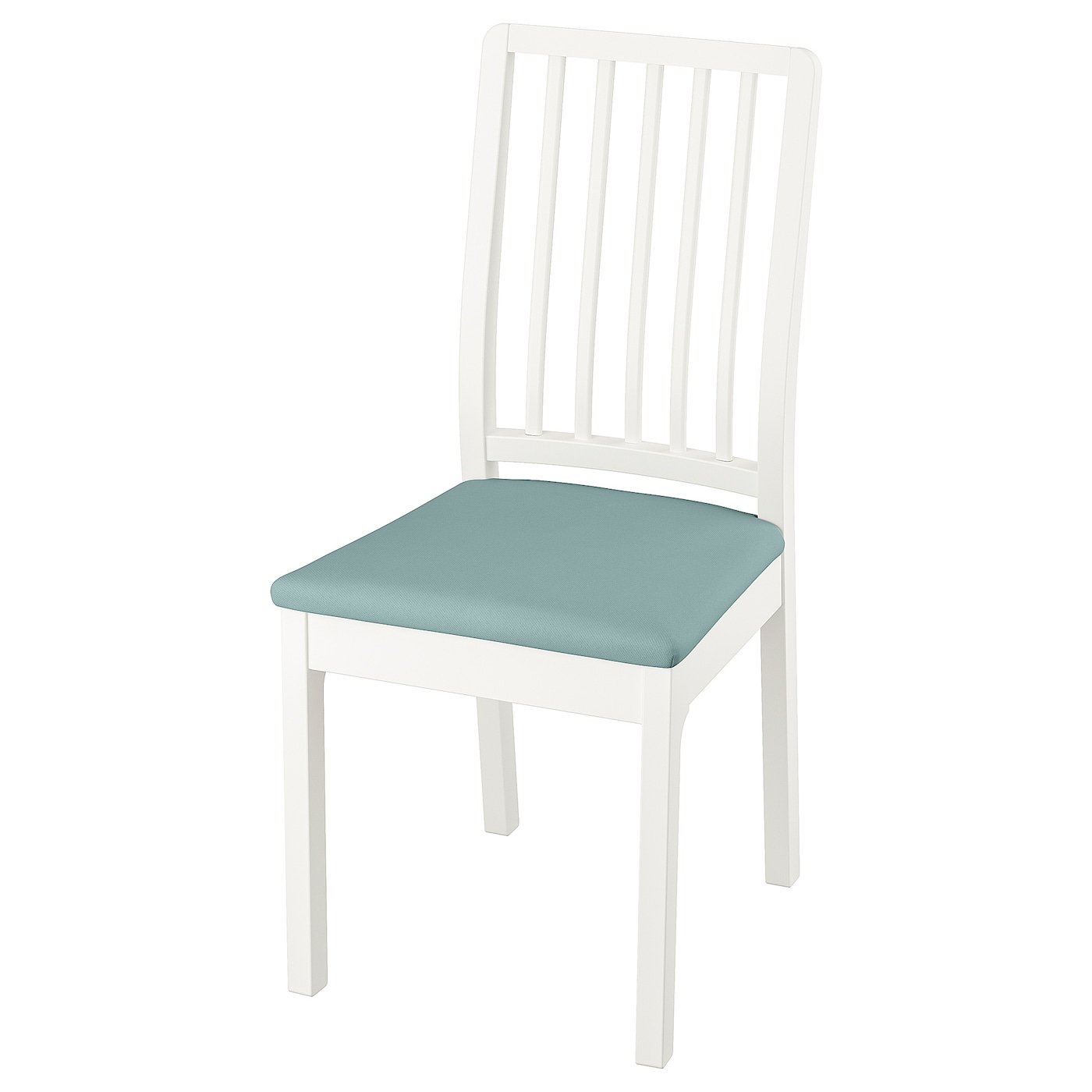 Чехол на стул - EKEDALEN IKEA/ ЭКЕДАЛЕН ИКЕА,  светло-бирюзовый