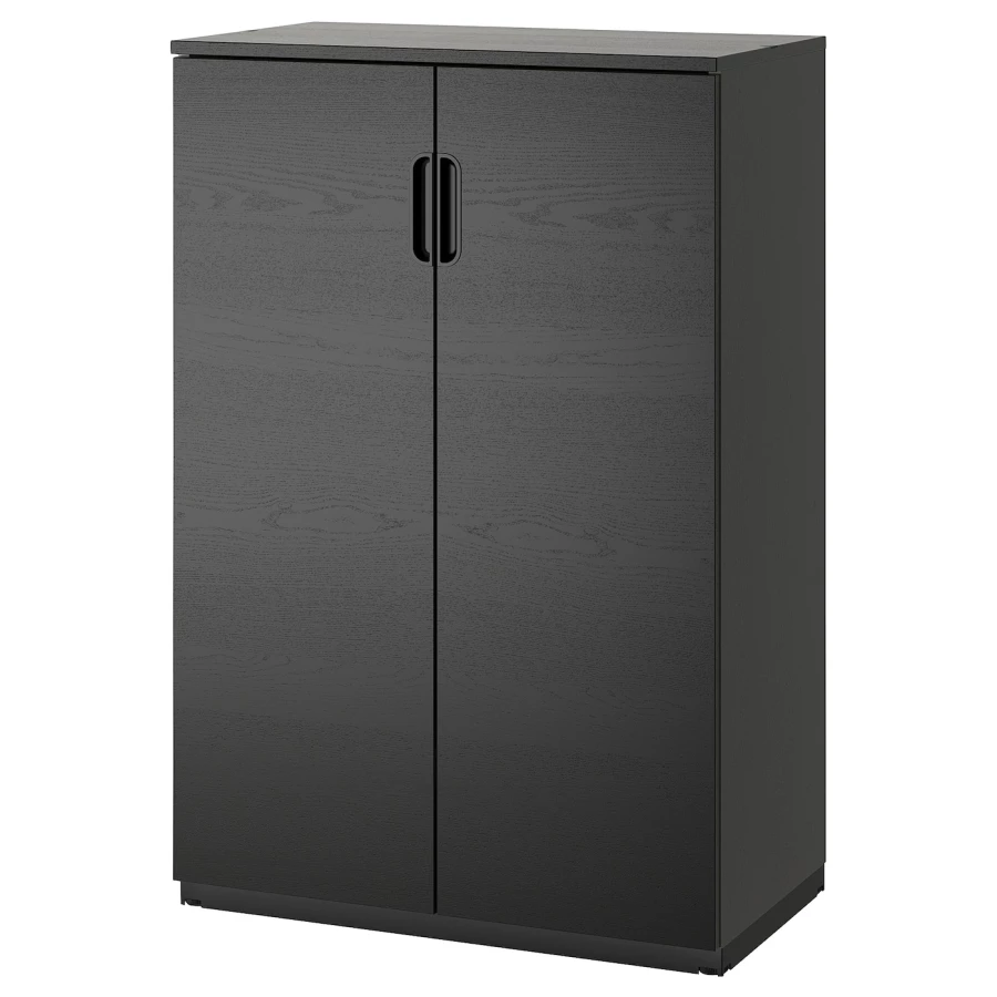 Шкаф для документов - IKEA GALANT/ГАЛАНТ ИКЕА, 120х45х80 см, черный (изображение №1)