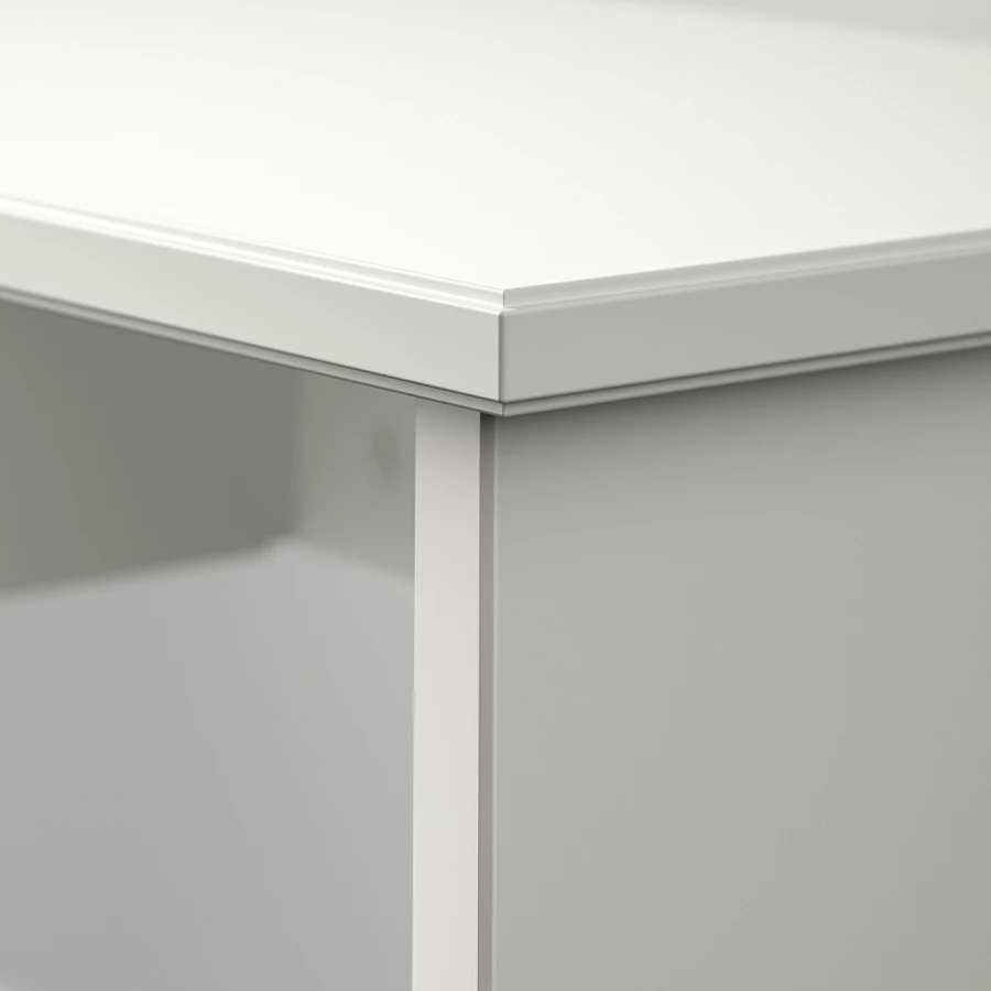 Приставка к письменному столу - IDANÄS / IDANАS  IKEA/ ИДАНЭС ИКЕА, 152х30 см, белый (изображение №3)