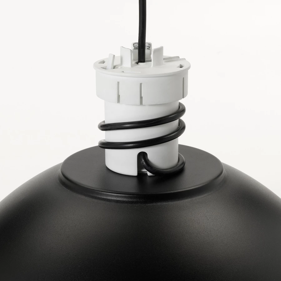 Подвесной светильник - SKURUP IKEA / СКУРУП ИКЕА, 38 см, черный (изображение №9)