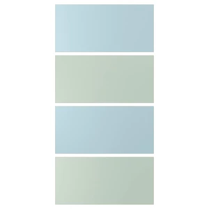 MEHAMN 4 панели для коробки раздвижной двери ИКЕА