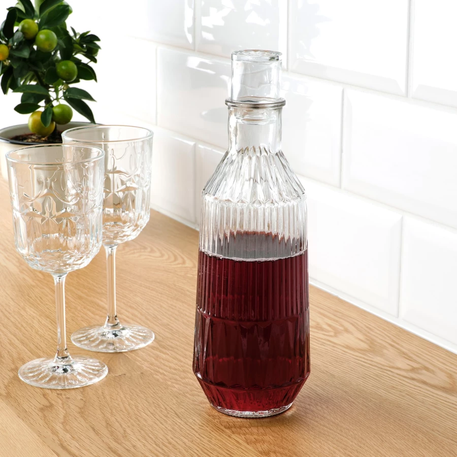 Набор бокалов для вина, 4 шт. - IKEA SÄLLSKAPLIG/SALLSKAPLIG, 270 мл, прозрачное стекло, СЭЛЛЬСКАПЛИГ ИКЕА (изображение №4)