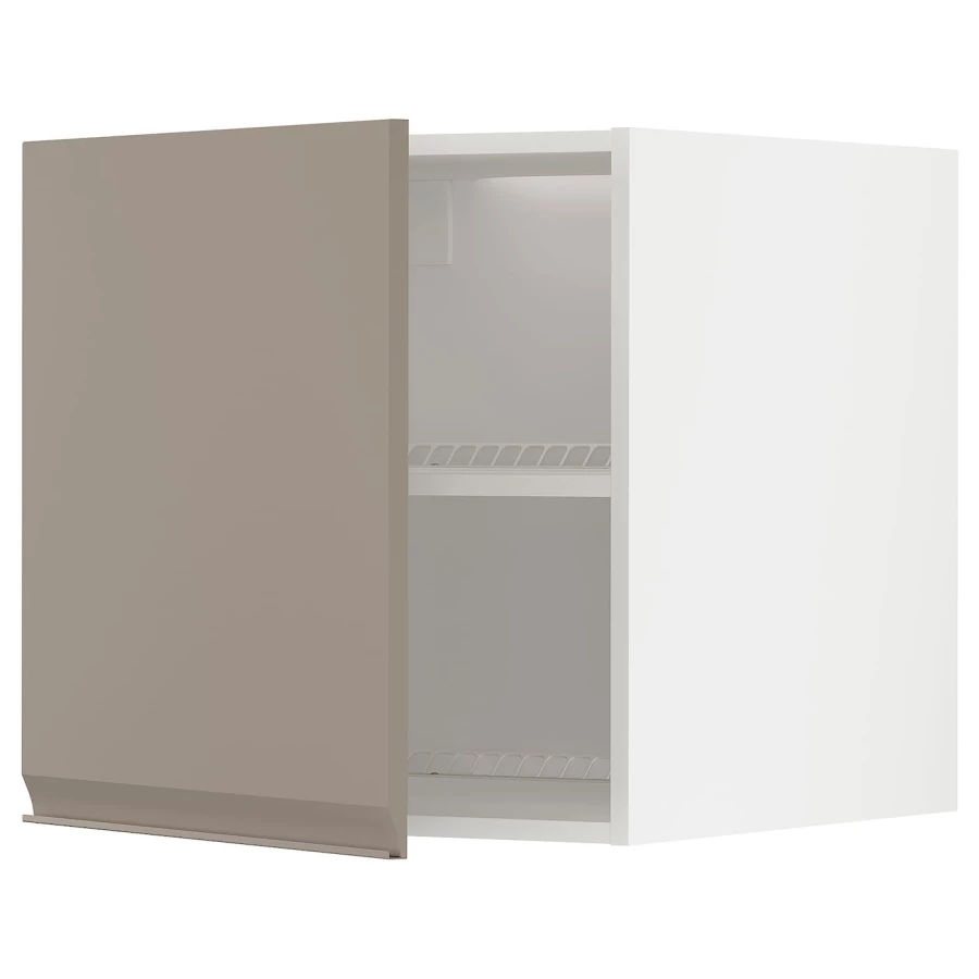Шкаф - METOD  IKEA/  МЕТОД ИКЕА, 60х60 см, белый/светло-коричневый (изображение №1)
