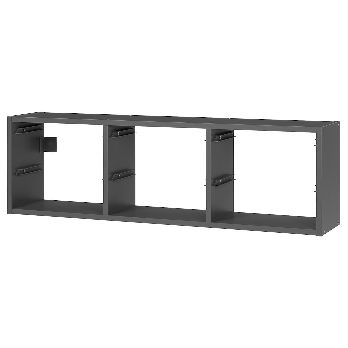 Навесной шкаф - TROFAST/ТРОФАСТ ИКЕА, 30х21х99 см, серый