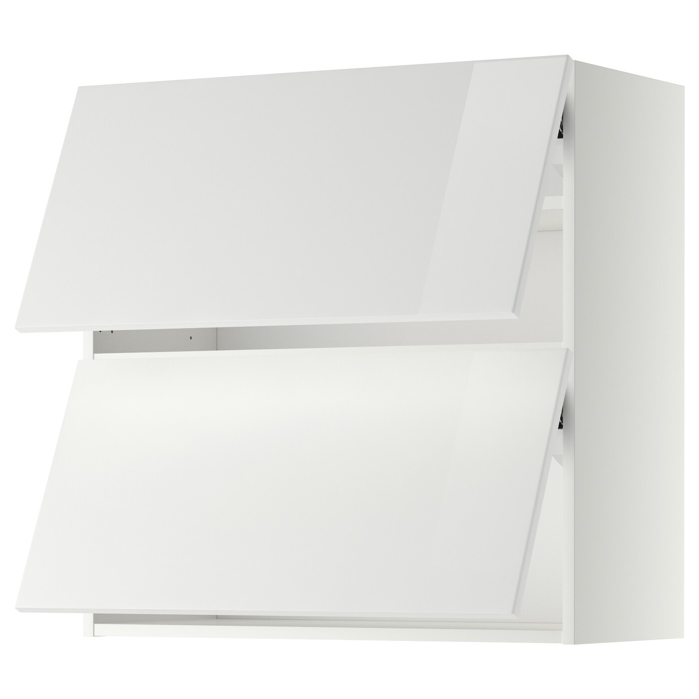 Настенный уровень - IKEA METOD/МЕТОД ИКЕА, 80х80х38,8 см, белый глянцевый