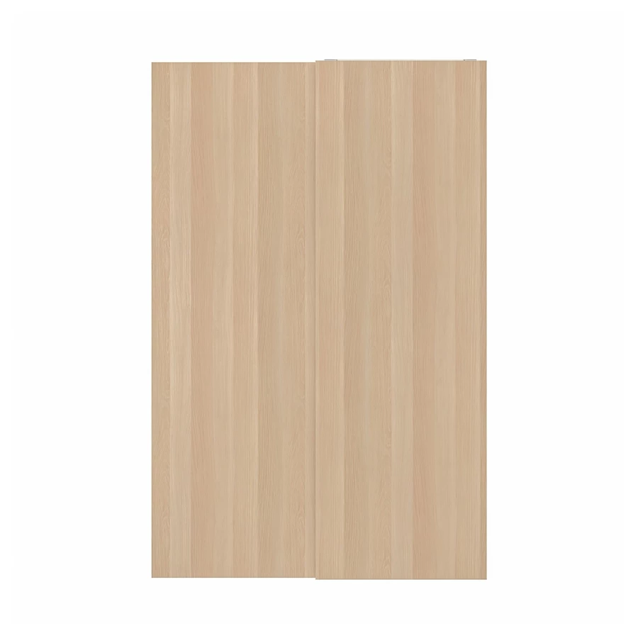 Пара рам раздвижных дверей - HASVIK IKEA/ ХАСВИК ИКЕА, 150х236 см, коричневый (изображение №1)