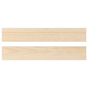 Фронтальная панель для ящика, 2 шт. - IKEA ASKERSUND, 10х60 см, ясень, АСКЕРСУНД ИКЕА
