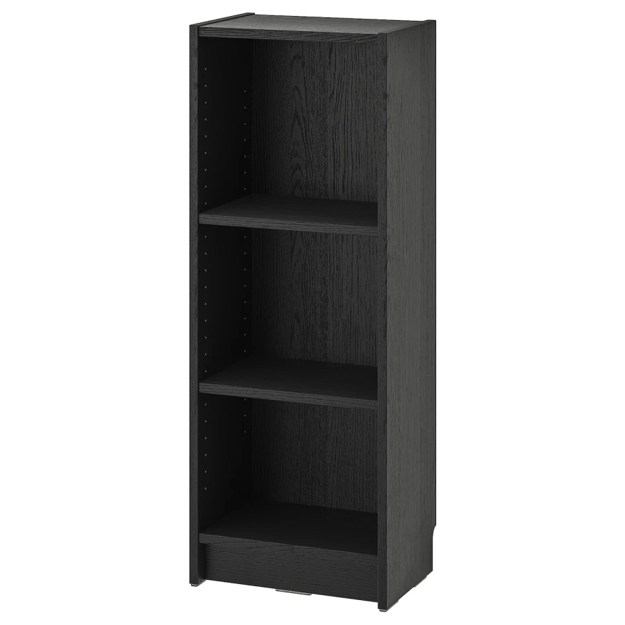 Книжный шкаф -  BILLY IKEA/ БИЛЛИ ИКЕА, 40х28х106 см, черный (изображение №1)