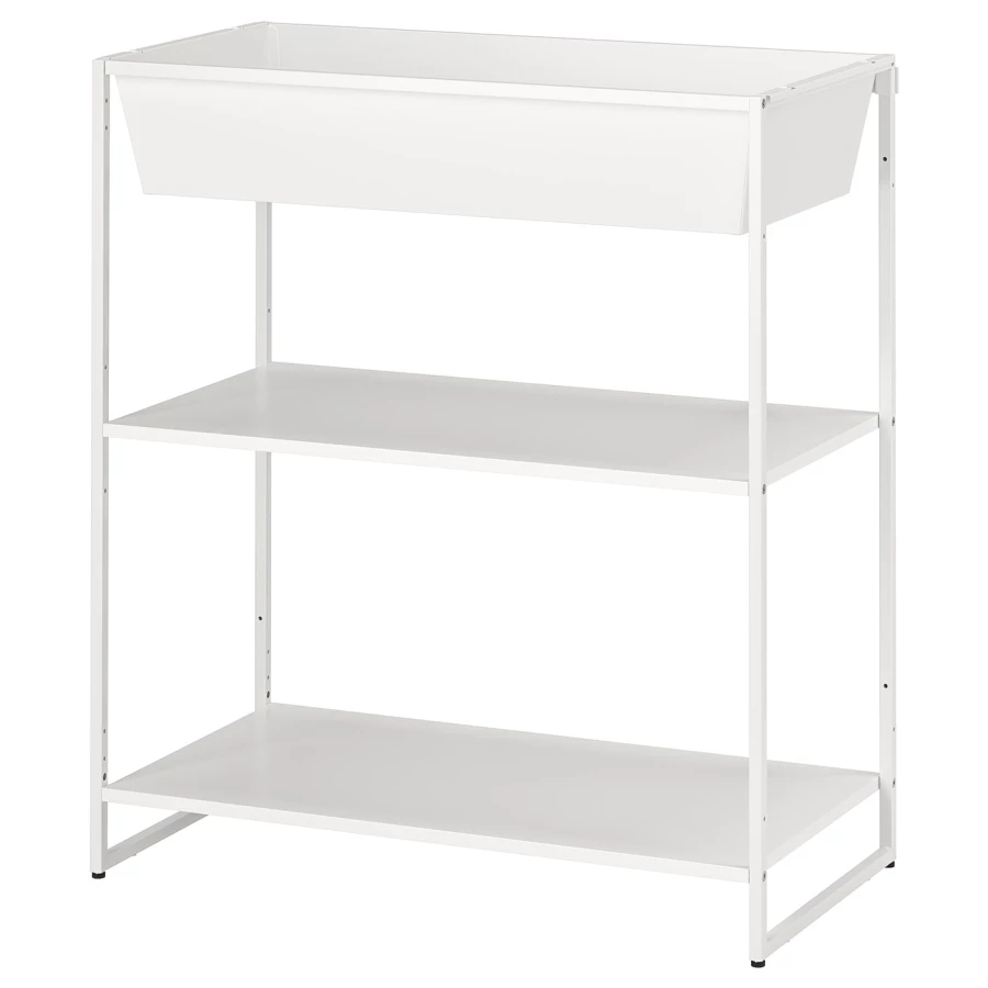 Шкаф - JOSTEIN  IKEA/ ЙОСТЕЙН  ИКЕА, 90х81 см , белый (изображение №1)