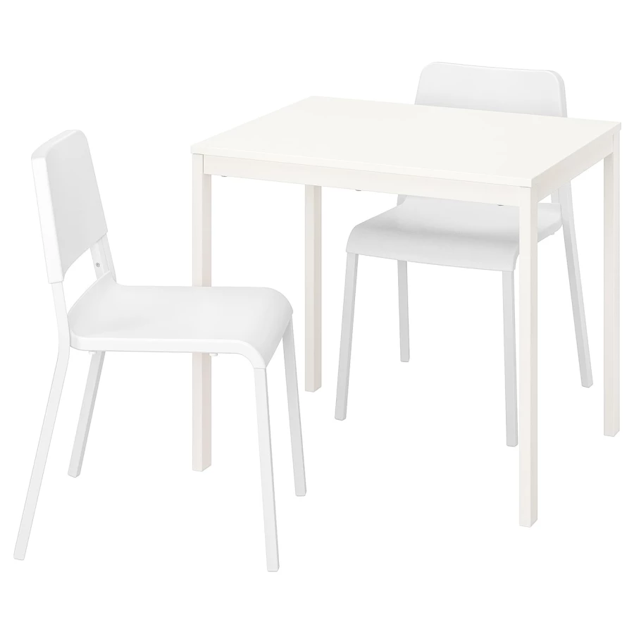 Набор кухонных столов - VANGSTA/TEODORES IKEA/ВАНГСТА/ТЕОДОРЕС/ИКЕА, 120х80 см, белый (изображение №1)