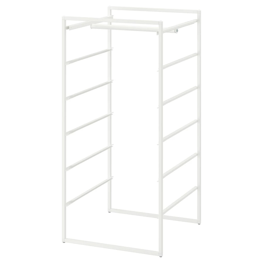 Открытый шкаф - JONAXEL IKEA/ЙОНАХЕЛЬ ИКЕА, 50х51х104 см, белый (изображение №1)