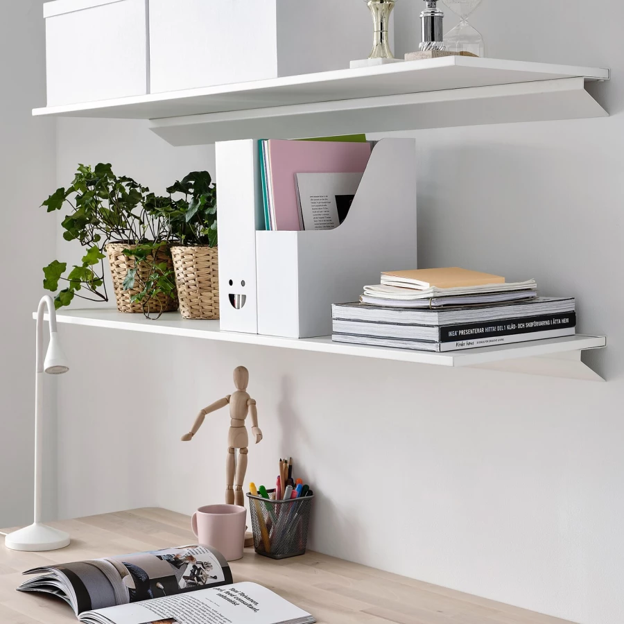 Папка журнальная - TJABBA IKEA/ ТЬЕББА ИКЕА, 30х10 см, белый (изображение №7)