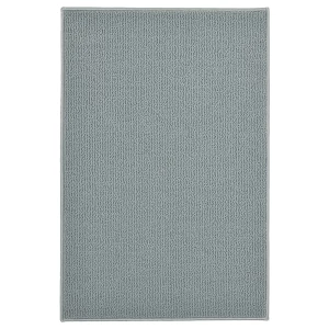 Коврик для ванной - IKEA FINTSEN, 60х40 см, серый, ФИНТСЕН ИКЕА