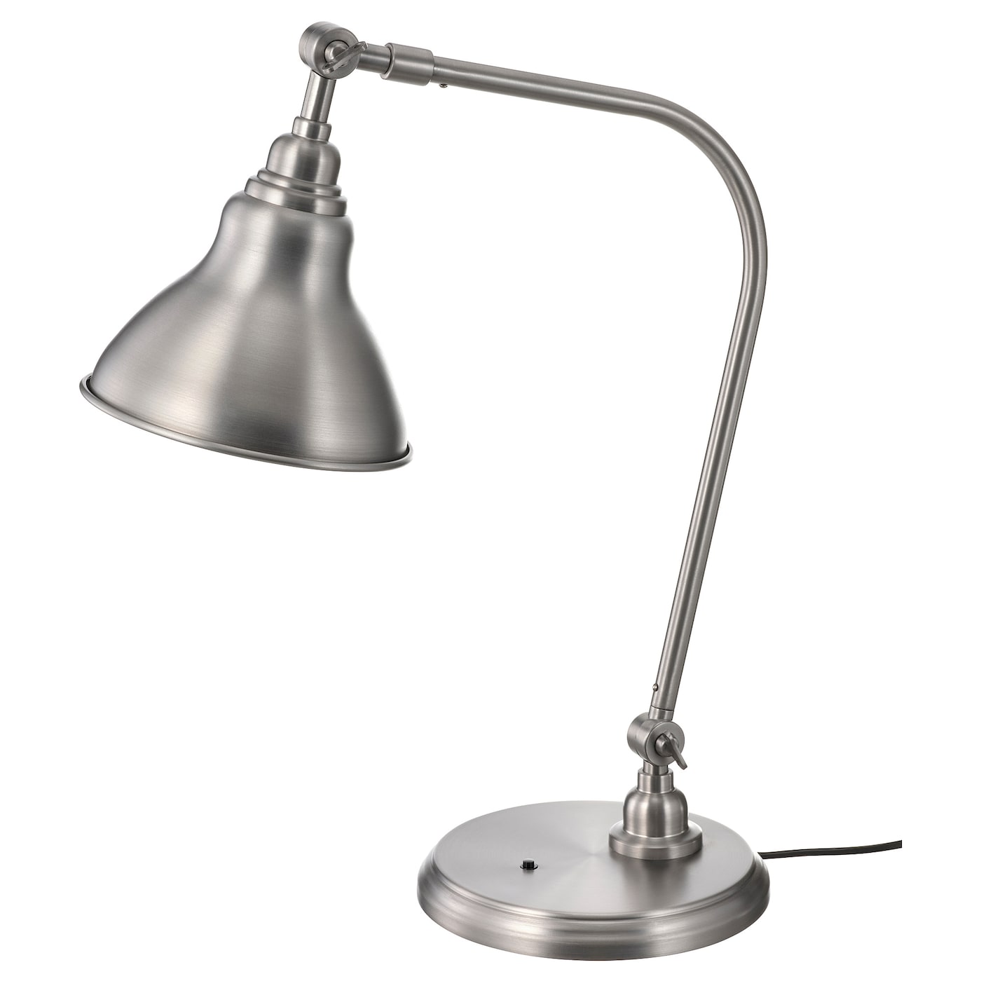 Лампа - ANKARSPEL IKEA/ АНКАРСПЕЛ ИКЕА,  51 см, серый
