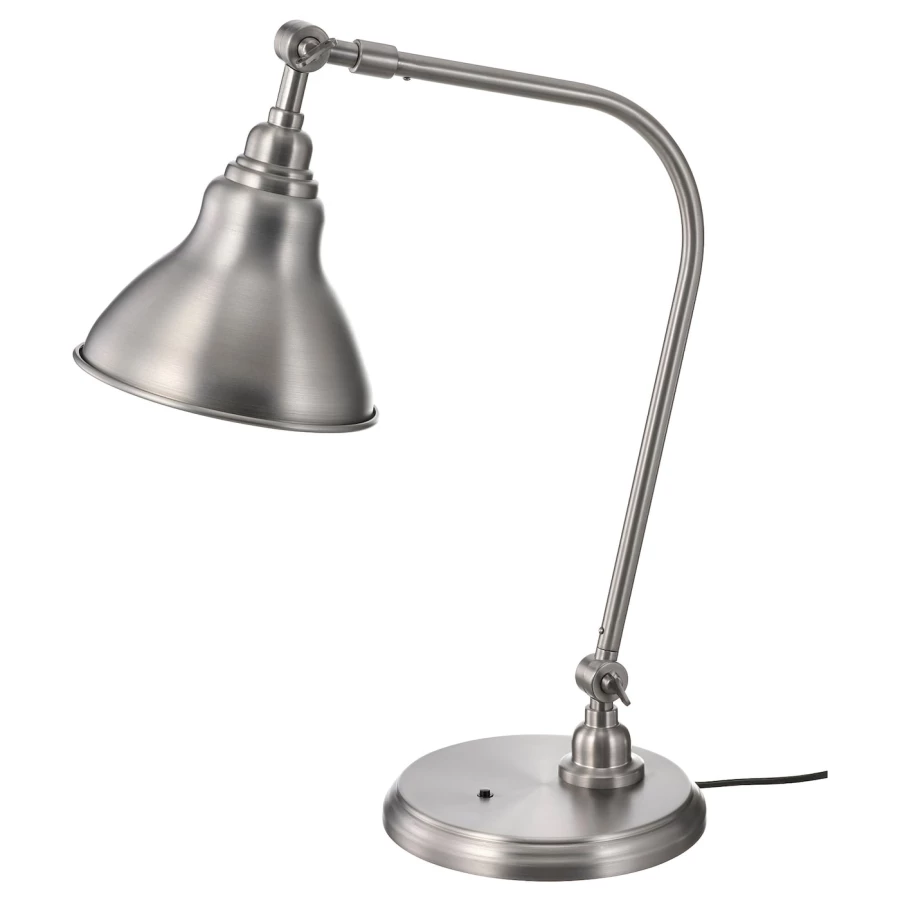 Лампа - ANKARSPEL IKEA/ АНКАРСПЕЛ ИКЕА,  51 см, серый (изображение №1)