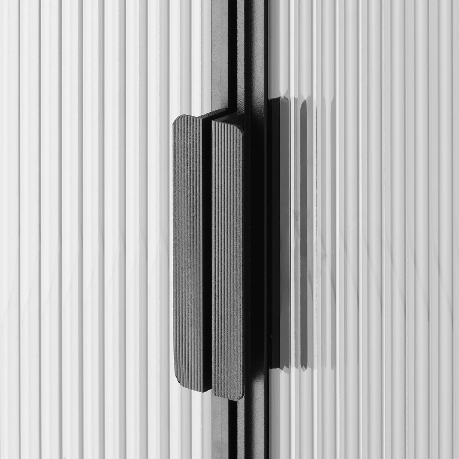 Шкаф-витрина - MOSSJÖN / MOSSJON IKEA/  МОССДЖОН  ИКЕА,  146х60 см,  серый (изображение №9)