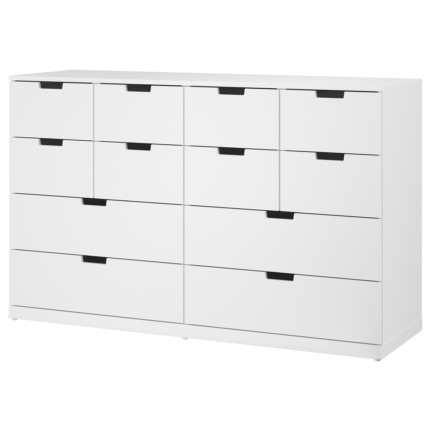 Комод - IKEA NORDLI/НОРДЛИ ИКЕА, 47х99х160 см, белый