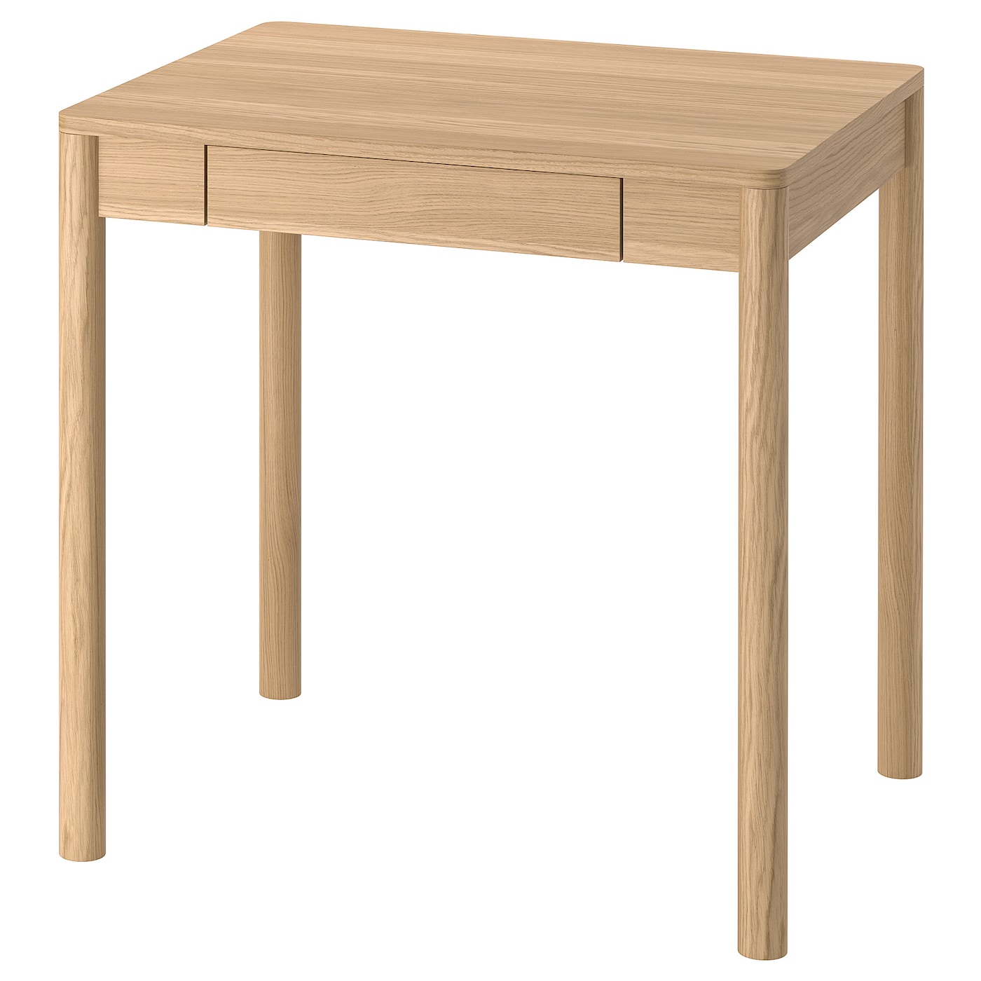Письменный стол - IKEA TONSTAD, 75x75 см, дубовый шпон, ТОНСТАД ИКЕА