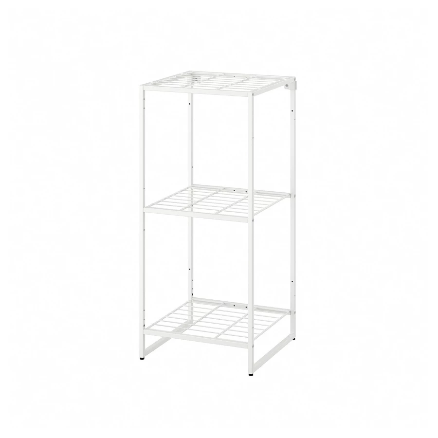 Книжный шкаф - JOSTEIN IKEA/ ЙОСТЕЙН ИКЕА,  90х41 см, белый (изображение №1)
