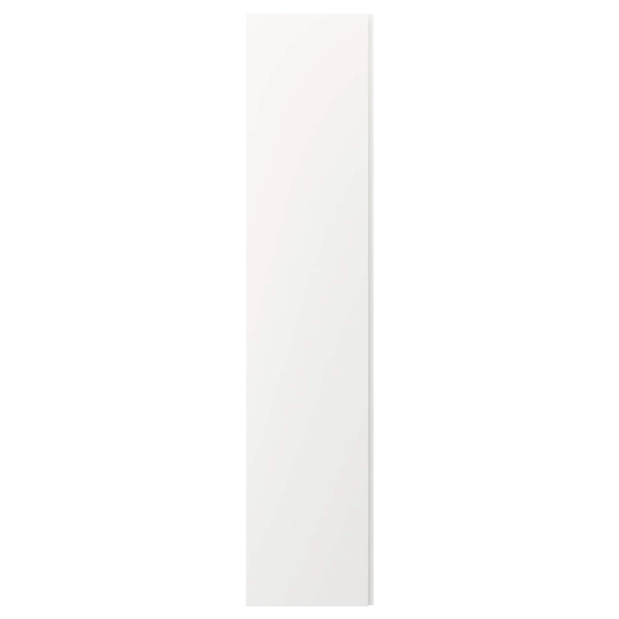 Дверь с петлями - VIKANES IKEA/ ВИКАНЕС ИКЕА, 229х50 см,  белый (изображение №1)