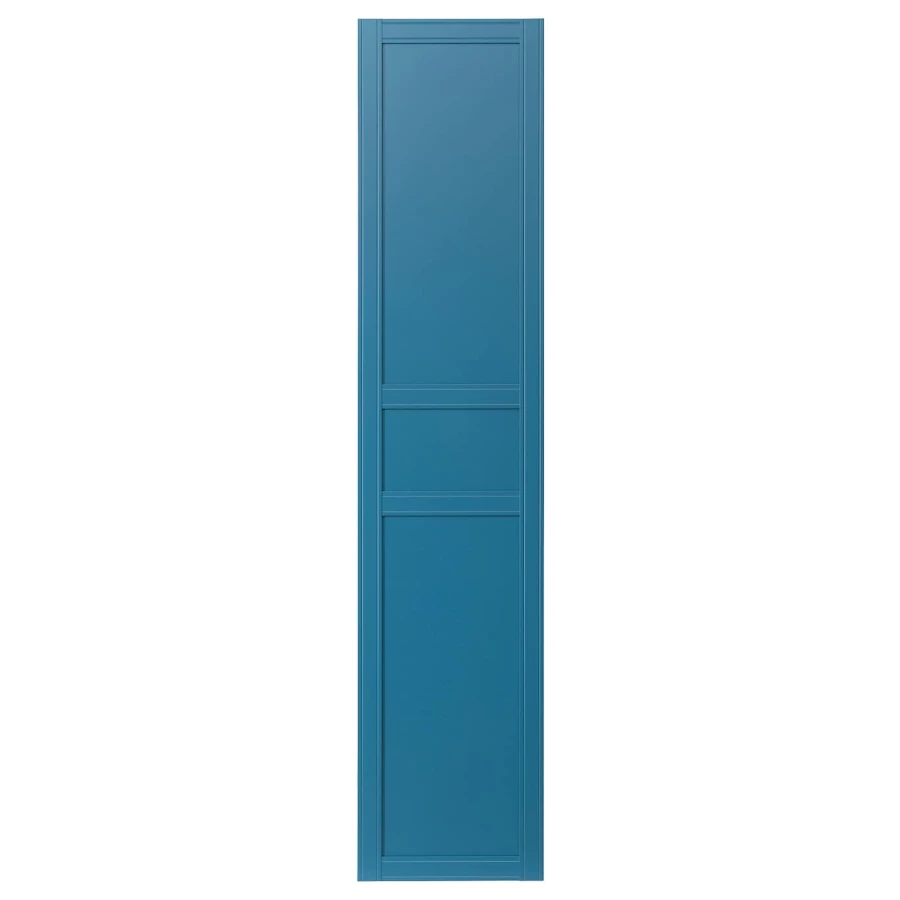 Дверь с петлями - IKEA FLISBERGET/ФЛИСБЕРГЕТ ИКЕА, 230х50 см, синий (изображение №1)