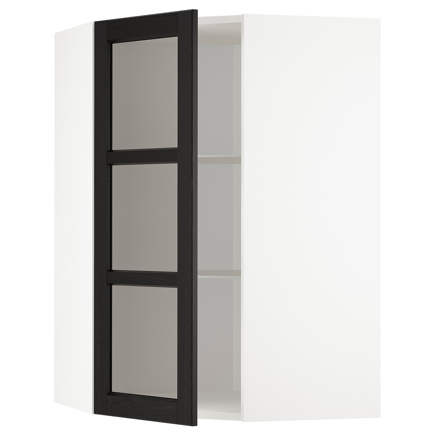 Шкаф    - METOD IKEA/ МЕТОД ИКЕА, 68х100 см, белый/черный
