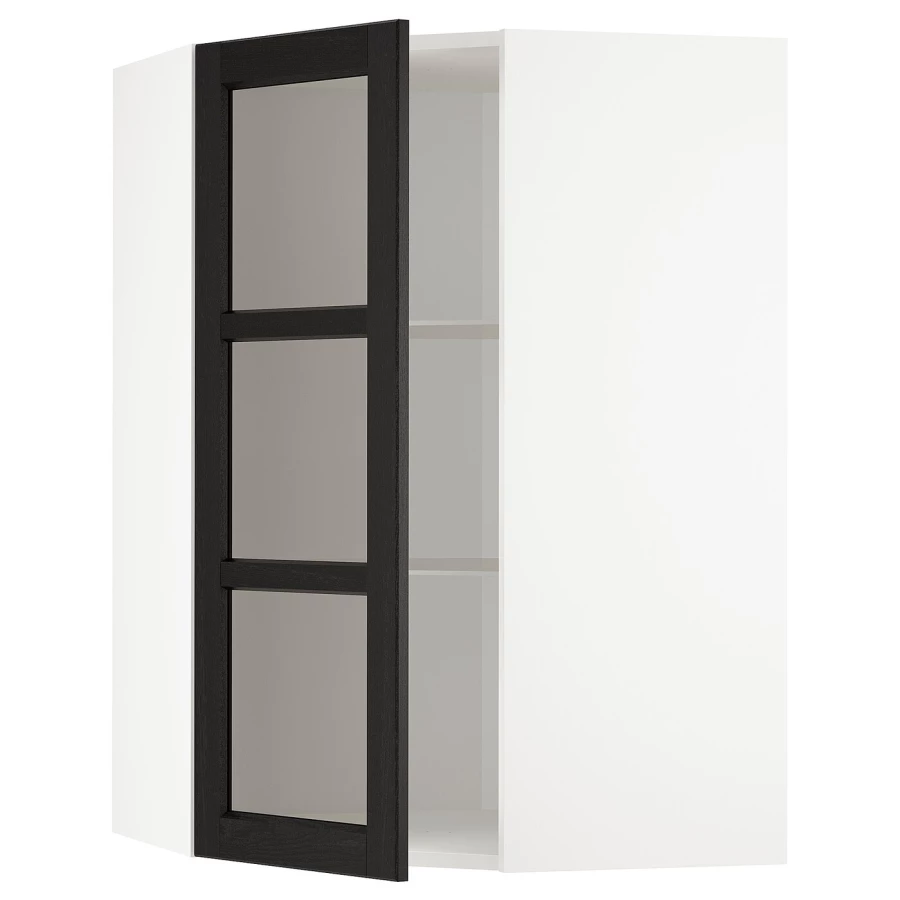 Шкаф    - METOD IKEA/ МЕТОД ИКЕА, 68х100 см, белый/черный (изображение №1)