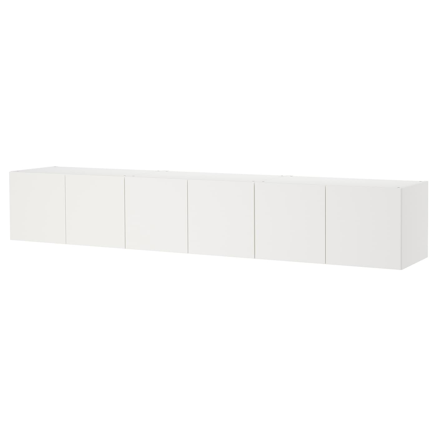 Навесной шкаф - IKEA PLATSA, 240x42x40см, белый, ПЛАТСА ИКЕА