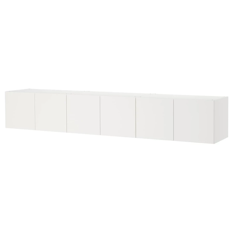 Навесной шкаф - IKEA PLATSA, 240x42x40см, белый, ПЛАТСА ИКЕА (изображение №1)