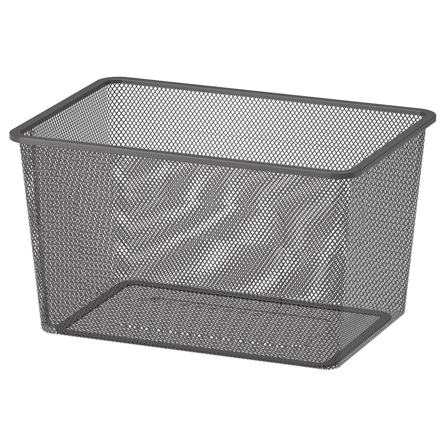 Ящик для хранения - IKEA TROFAST/ ТРУФАСТ ИКЕА, 42x30x23 см, серый (изображение №1)