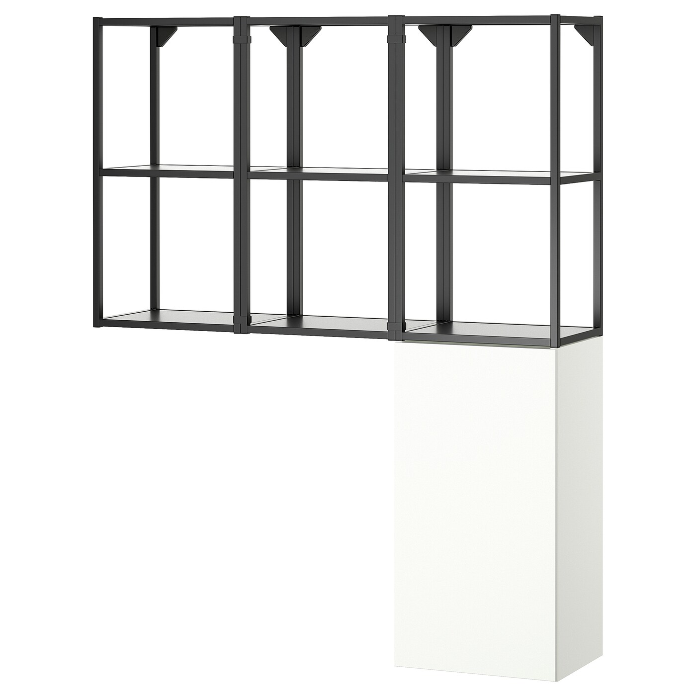 Комбинация - IKEA ENHET/ЭНХЕТ ИКЕА, 150х32х120 см, белый
