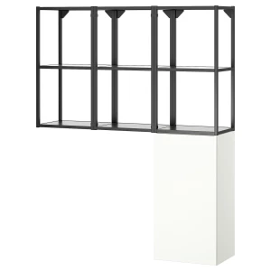 Комбинация - IKEA ENHET/ЭНХЕТ ИКЕА, 150х32х120 см, белый