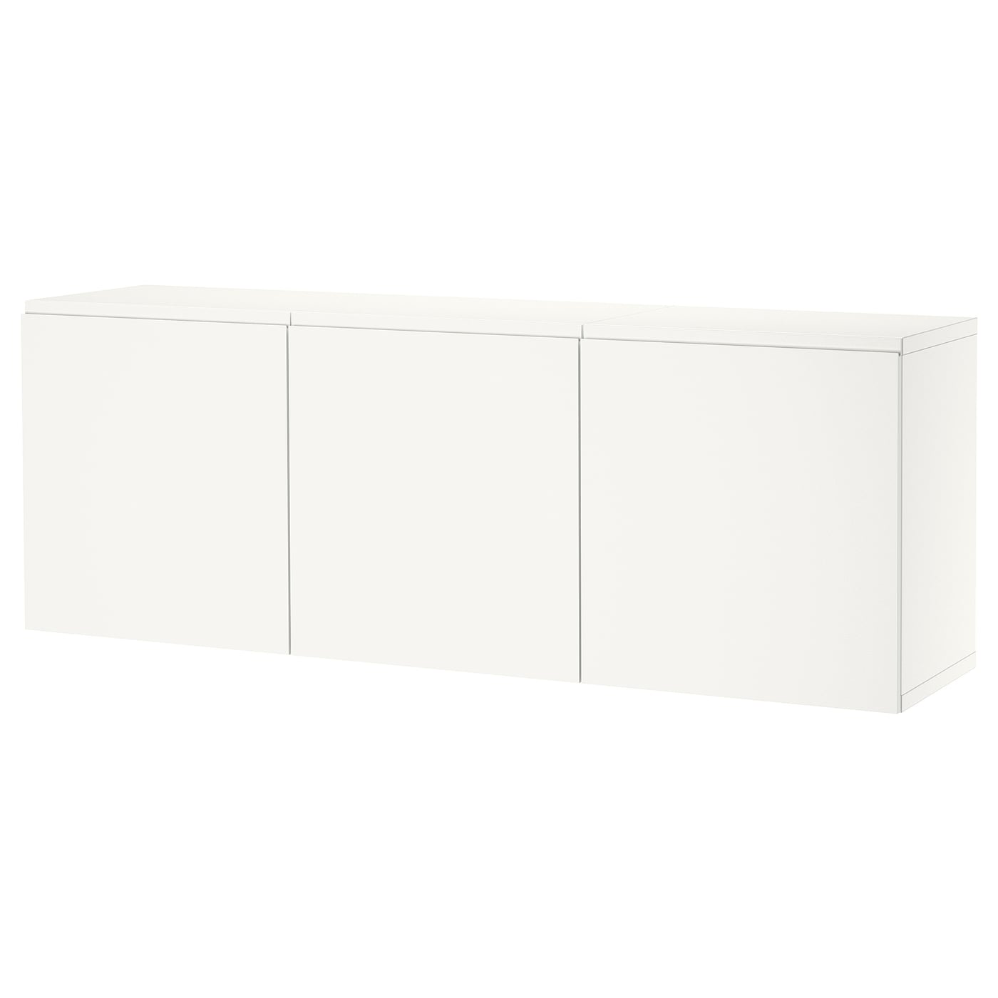 Комбинация навесного шкафа - IKEA BESTÅ/BESTA/БЕСТО ИКЕА, 64х42х180 см, белый