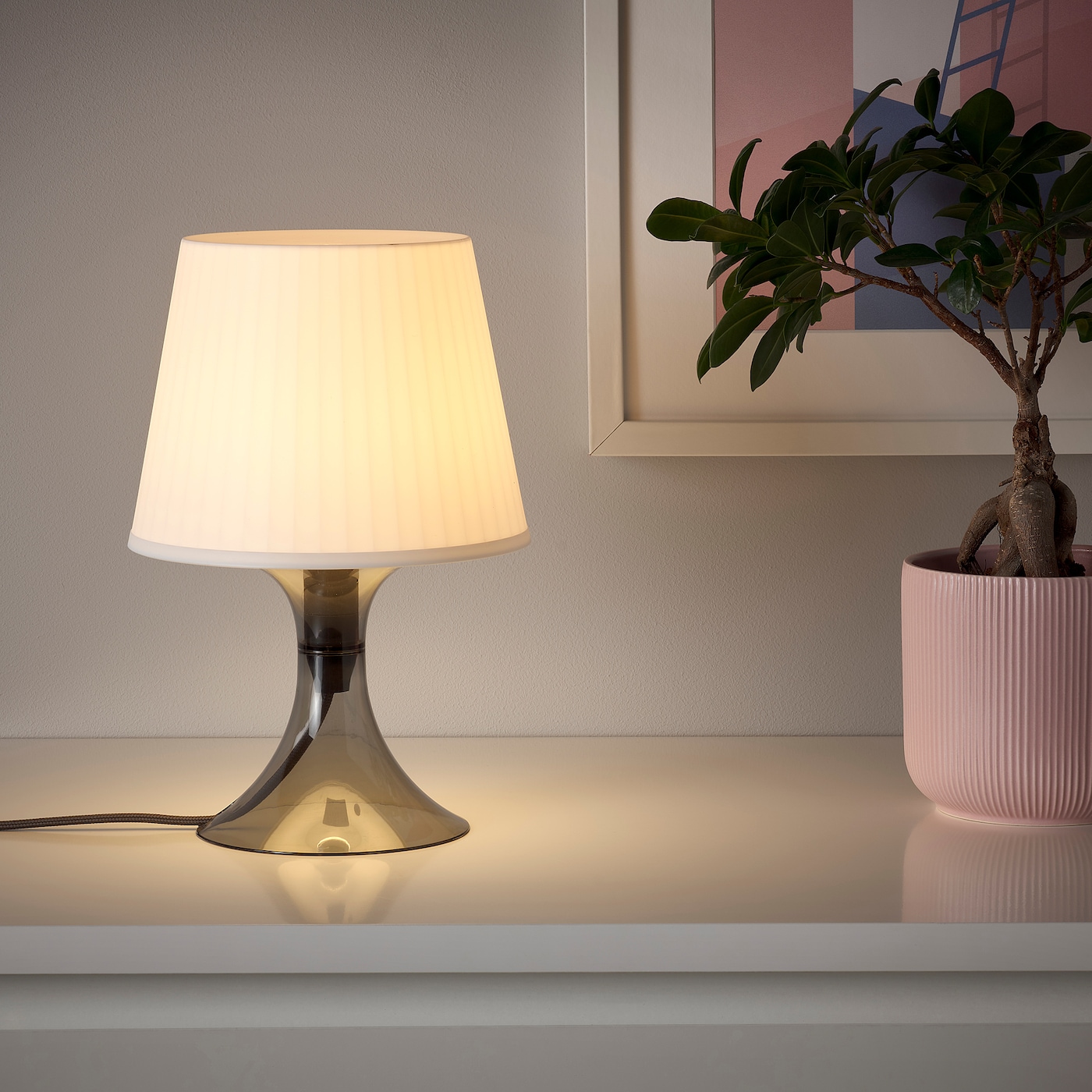 Ikea lampan cheap table lamp